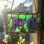 Bad Words Suncatcher