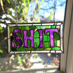 Bad Words Suncatcher