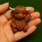Fun Mini Middle Finger Animal Statue