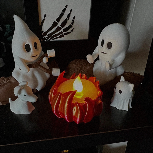 Ghost Campfire Gathering