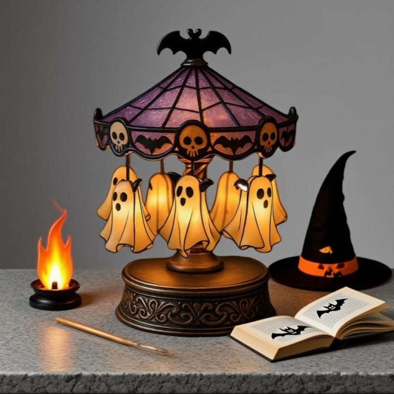 Ghost Carousel Light