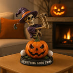 Golf Skeleton Statue