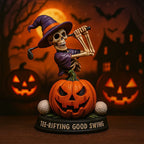 Golf Skeleton Statue