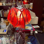 Gothic Wings of Night: Halloween Lamp