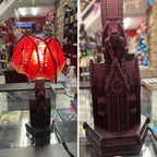 Gothic Wings of Night: Halloween Lamp