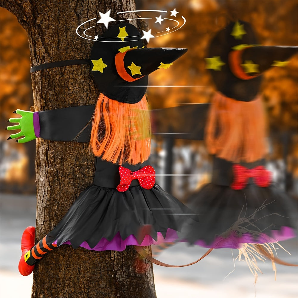 Halloween Crashing Witch