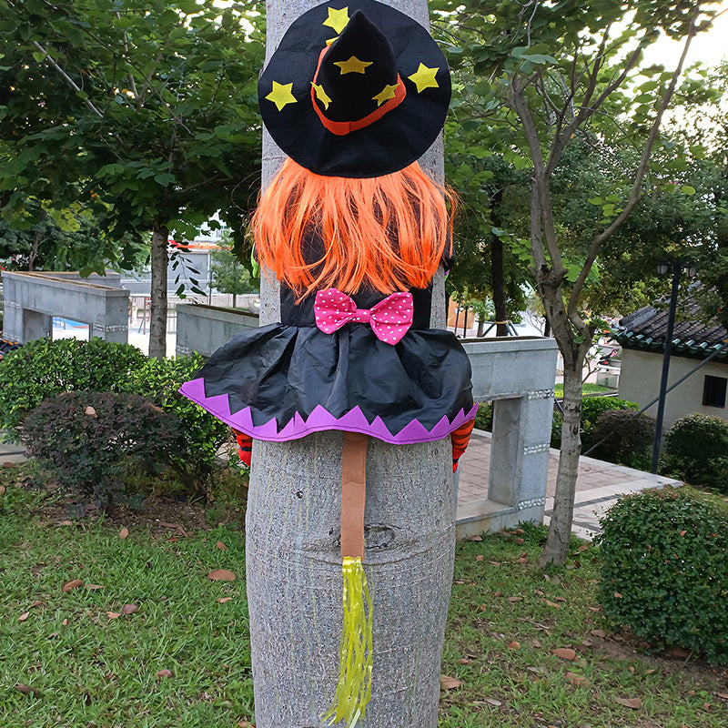 Halloween Crashing Witch
