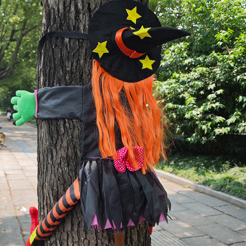 Halloween Crashing Witch
