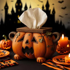 Halloween Pumpkin Tissue Box Holder