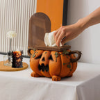Halloween Pumpkin Tissue Box Holder