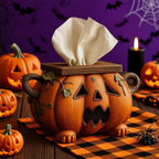 Halloween Pumpkin Tissue Box Holder
