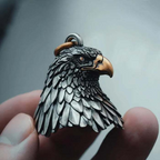 Handcrafted Bronze Eagle Bell