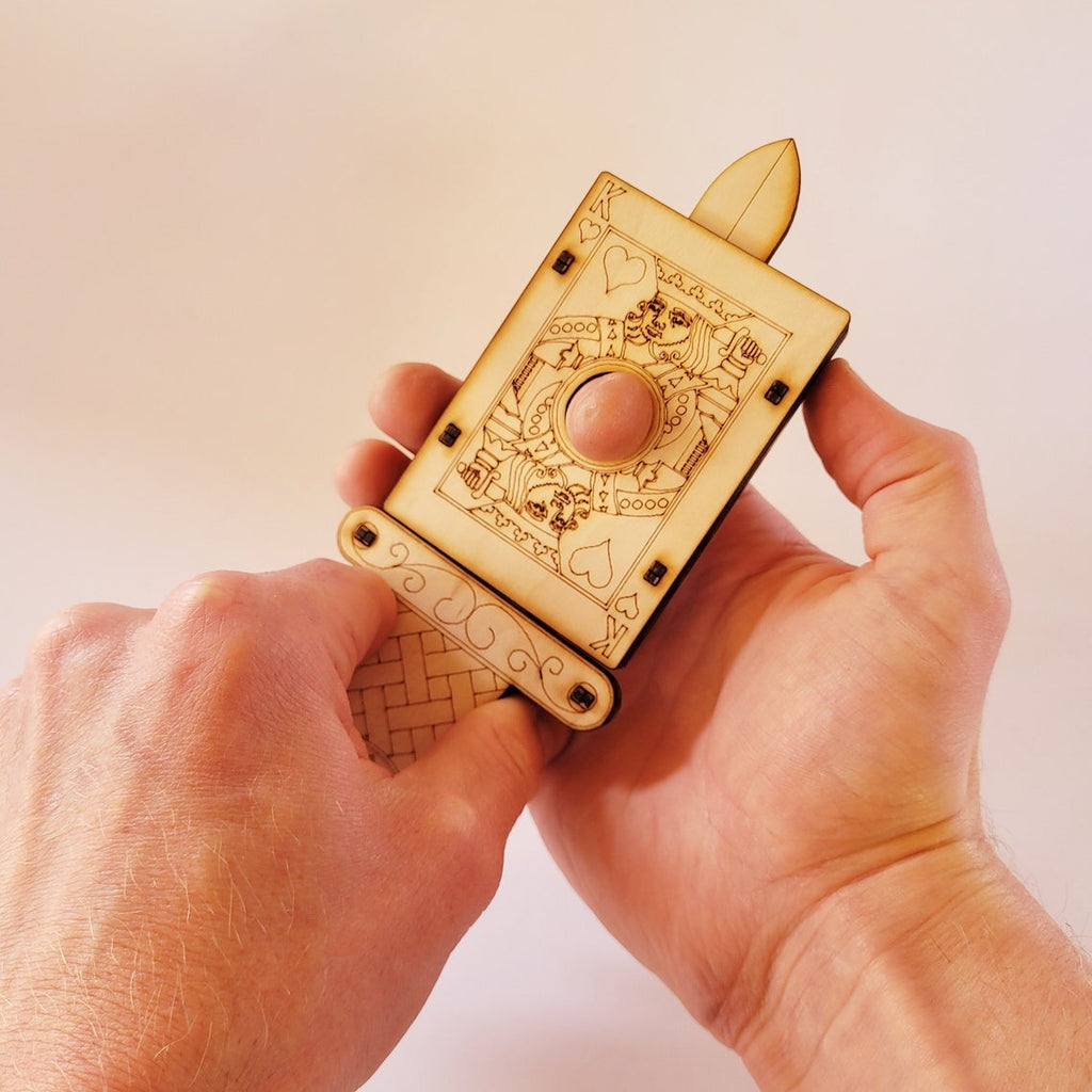 Handcrafted Wooden DIY Magic Set