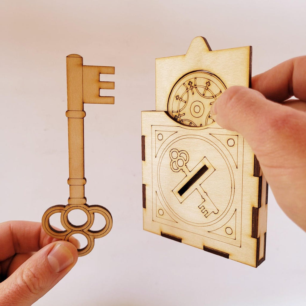 Handcrafted Wooden DIY Magic Set