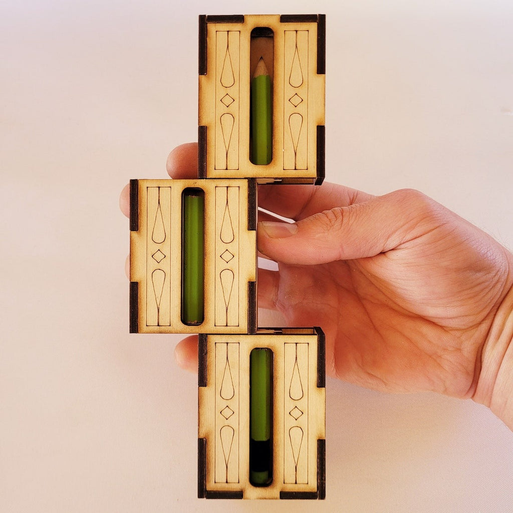 Handcrafted Wooden DIY Magic Set
