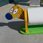 Handmade CatDog Paper Towel