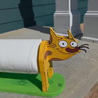 Handmade CatDog Paper Towel