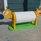 Handmade CatDog Paper Towel