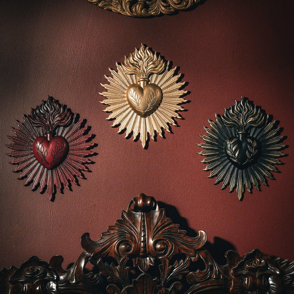 Handmade Sacred Heart Plaque