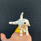 Handmade Ceramic Peeing Dog Pot Decoration - Funny Plant Pot Accessory