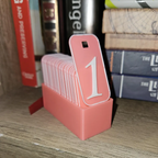 Hanging Bookshelf Counter bookish decor