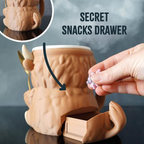 Ice Cream Pint Holder & Secrete Snack Container