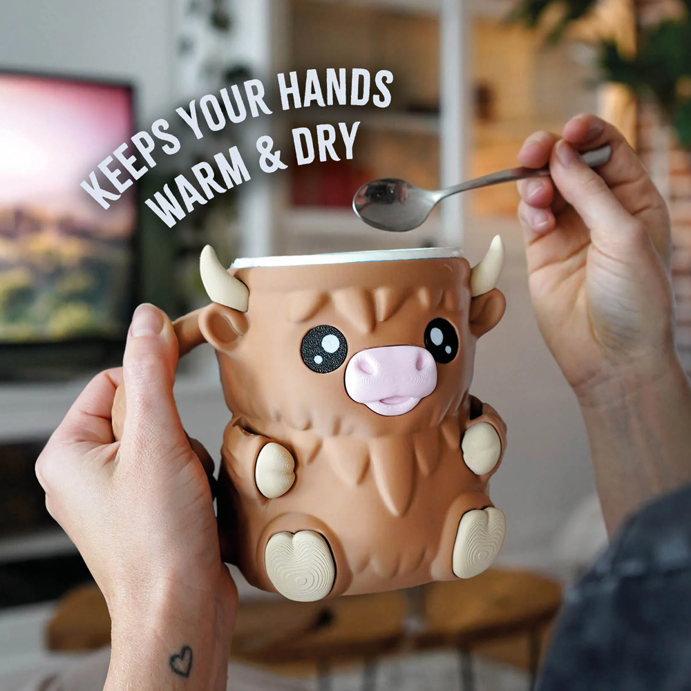 Ice Cream Pint Holder & Secrete Snack Container