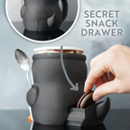Ice Cream Pint Holder & Secrete Snack Container