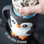 Ice Cream Pint Holder & Secrete Snack Container