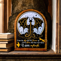 "I am Infinite Fourth Wing" Bookshelf Sign