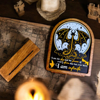 "I am Infinite Fourth Wing" Bookshelf Sign