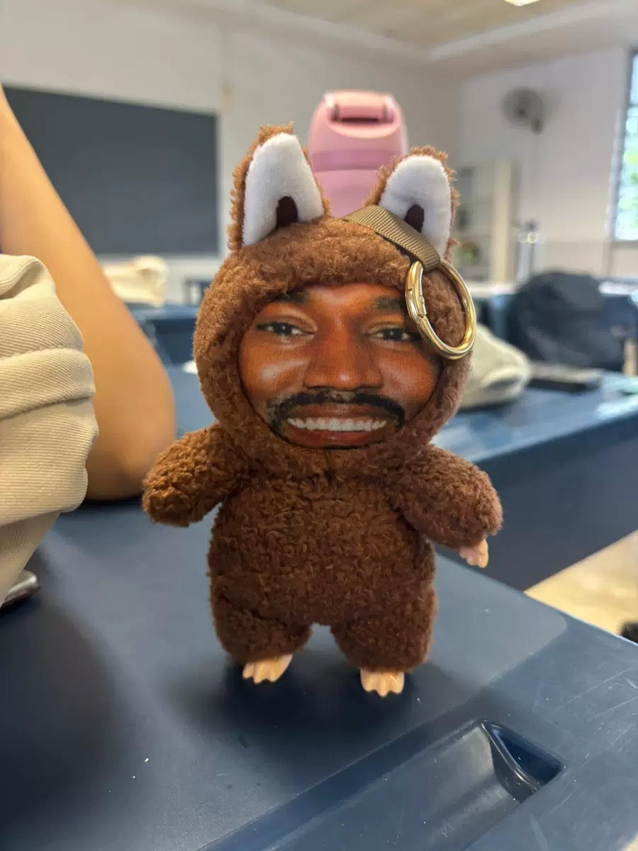 Layeye Funny Christmas Plush Doll, 7"