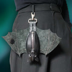 Leather Bat Coin Purse