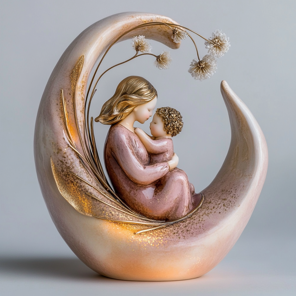 Love Between Mom And Child Decor