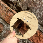 Nature art frames x3, Butterfly, Bee, Ladybird, Montessori