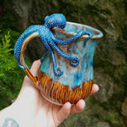 Octopus with White Dots / Cute Octopus Mug