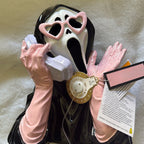 Pink Ghostface Figurine Talking on The Phone