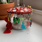 Pointy Mushroom Earring & Ring Stands