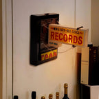 Record Store Retro Wall Light