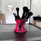 Retro Corset Leather Makeup Holder