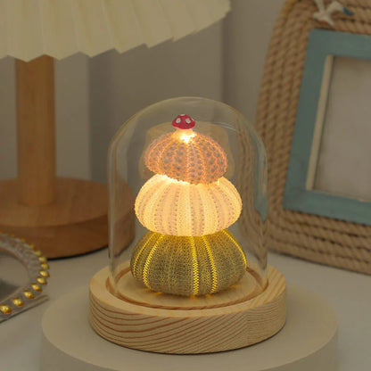 Shell Mushroom Night Lamp