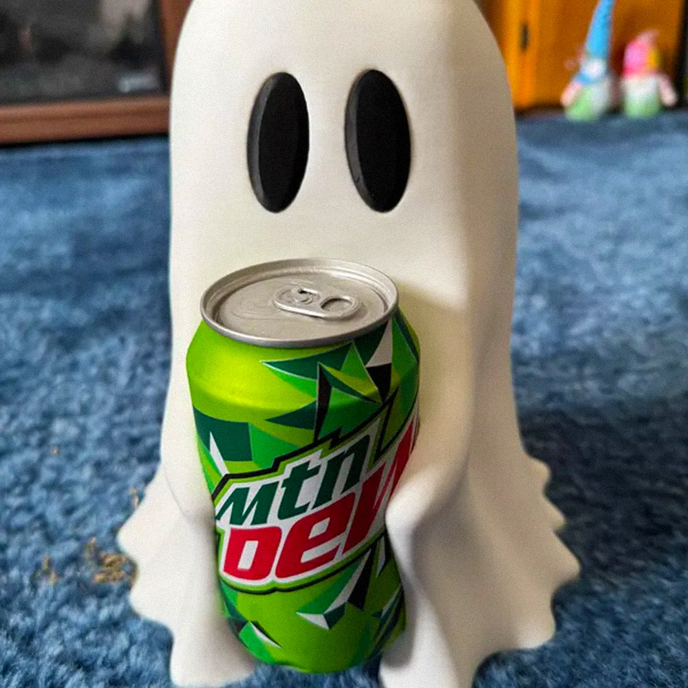 Sippy Ghost Coke Holder Halloween Decor