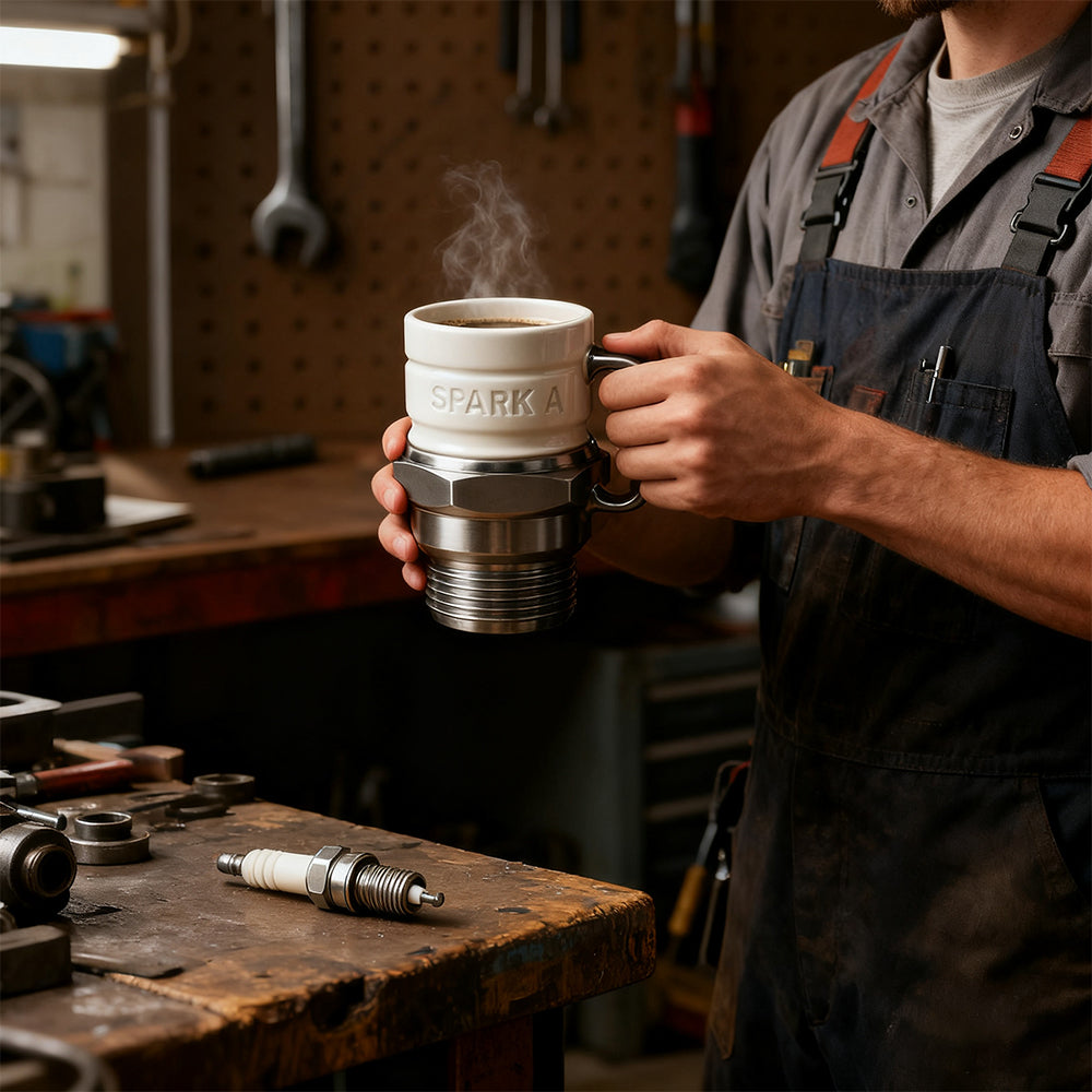 Spark Plug Mug