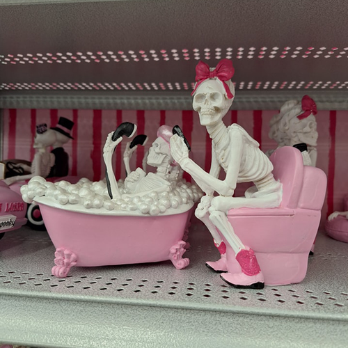 Spooky Skeleton Shower Girl🛁💄