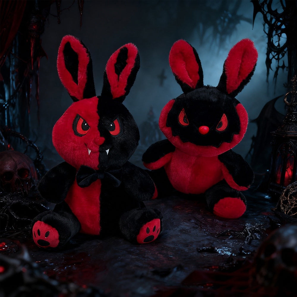 Spooky Snuggle Squad Bunny Plush, 14"