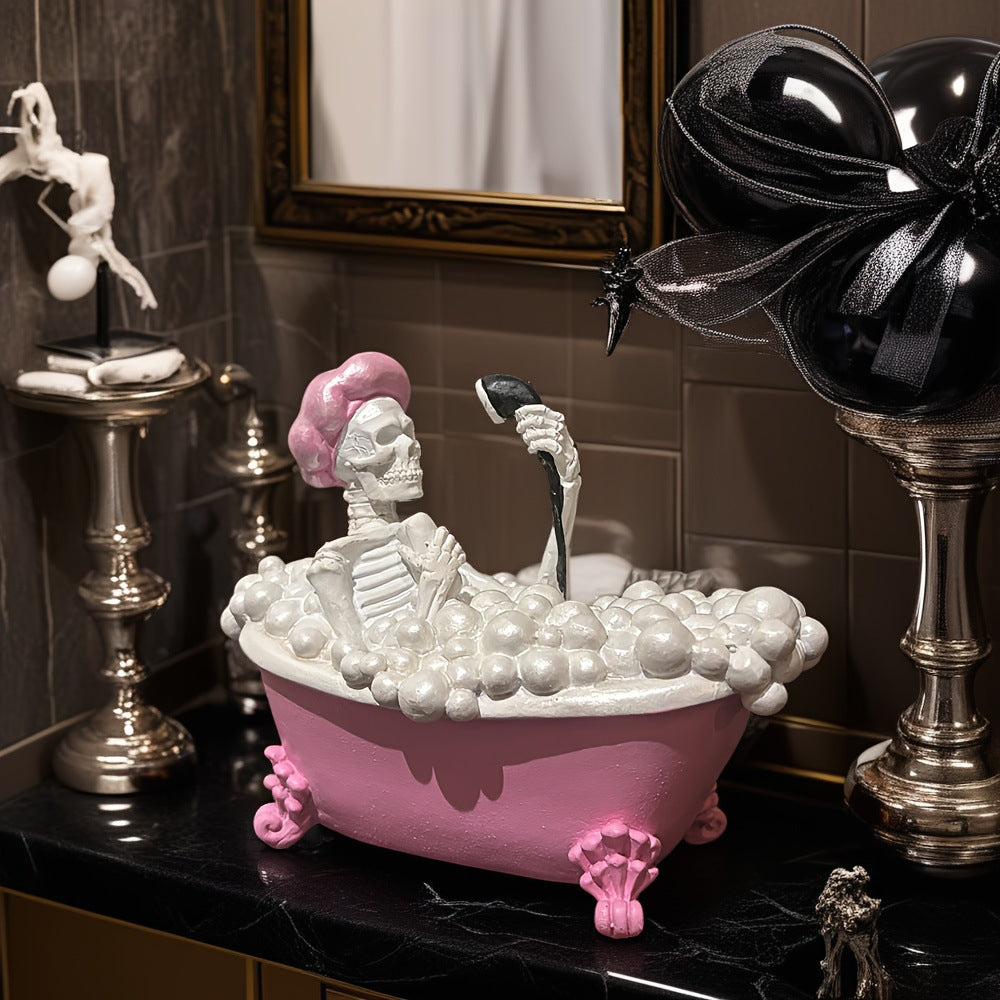 Spooky Skeleton Shower Girl🛁💄
