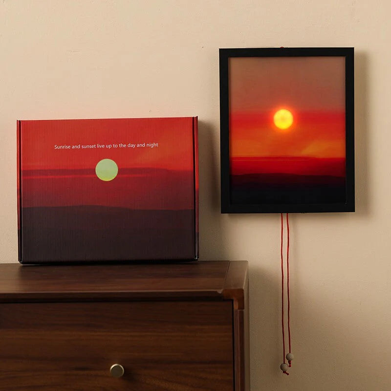 Sunset Time Ambient Art Wall Lamp