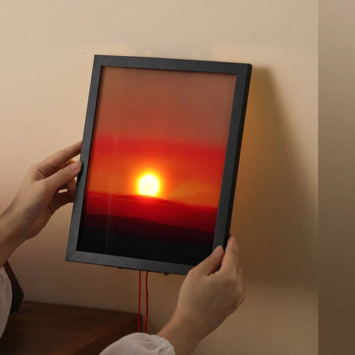 Sunset Time Ambient Art Wall Lamp