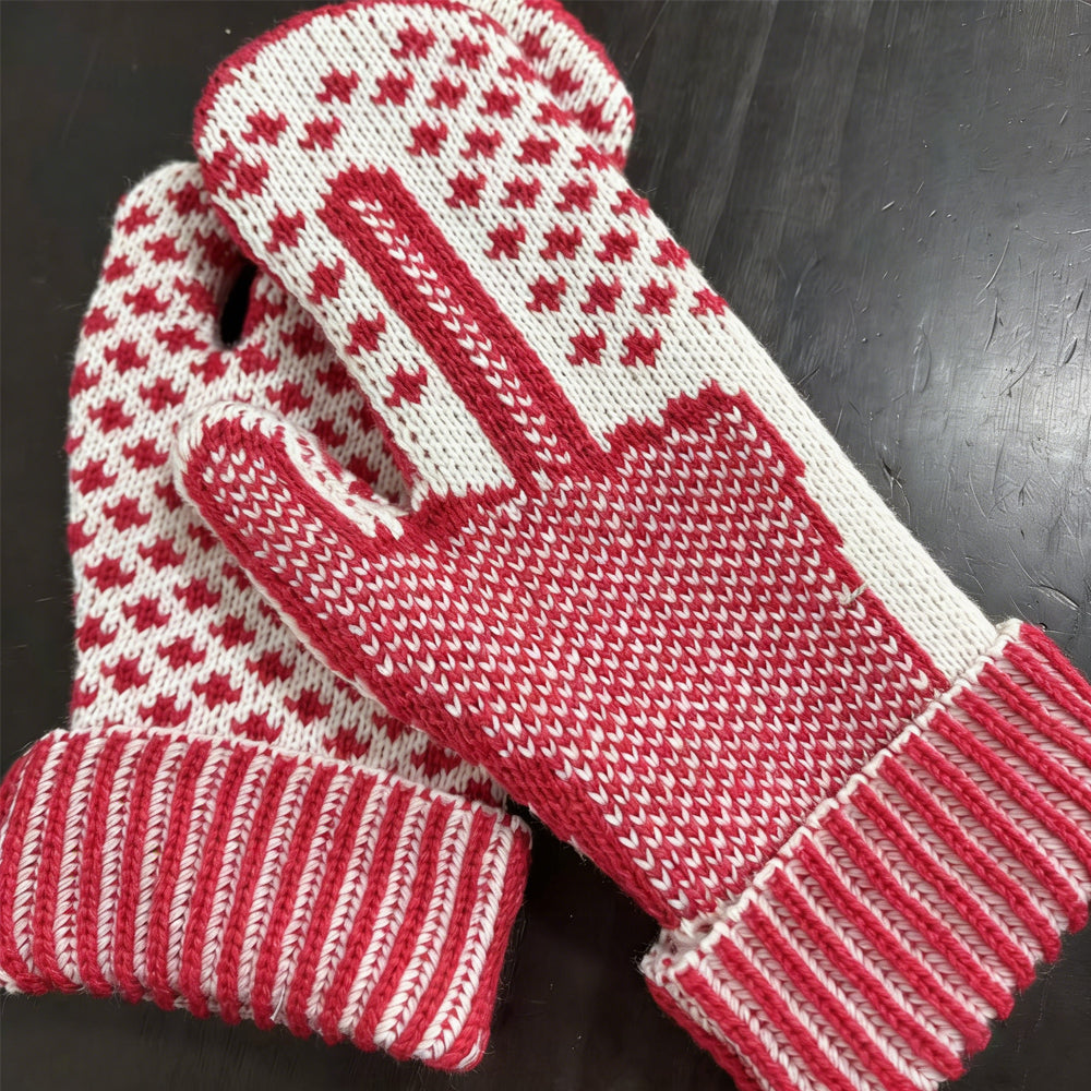 The "Naughty List" Mittens