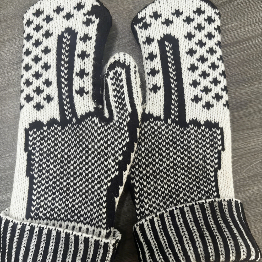The "Naughty List" Mittens